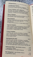 Unter den Linden menu