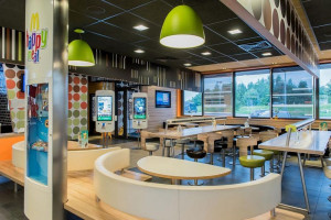 McDonald`s inside