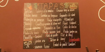 Restaurant L'Impro menu