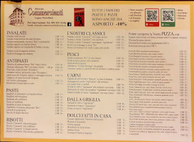 Commercianti menu