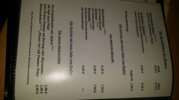 Gasthaus Pram menu