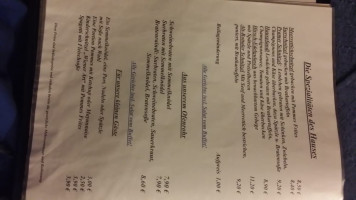 Gasthaus Pram menu