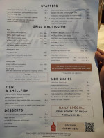 57 Grill menu