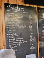 Berggasthaus Hochhamm menu