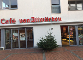 Café von Allwörden outside