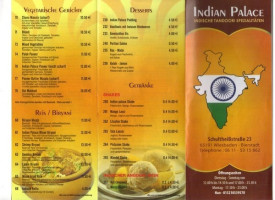 Indian Palace food