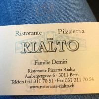 Pizzeria Rialto food