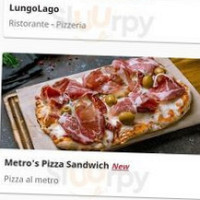 Metro'spizzasandwich food