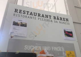 Bären menu