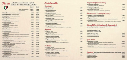 Pizzeria Marchica menu