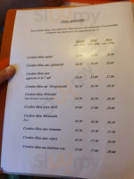 Bahnhof, Kallnach menu