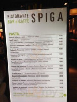 Spiga Glattzentrum menu