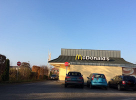 McDonald`s outside