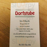 Dorfstube Rengersfeld food