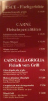 Pizzeria Giovanni Grill menu