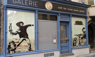 Galerie Cafe · · Music · Books · Games outside