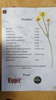 Lämmerbühel Alm menu