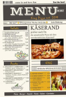 King Pizza food