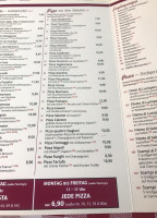 Trattoria Romana menu