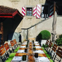 Auberge De L'abbaye De Montheron food