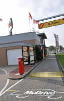 McDonald`s outside