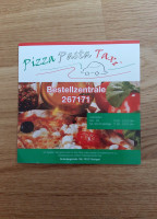 Pizza Pasta Taxi menu