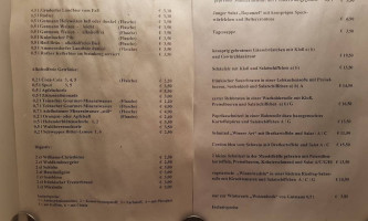 Gasthof Voit menu