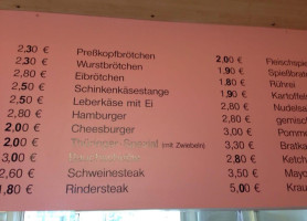 Imbiss Am Riederwald menu