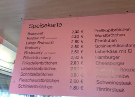 Imbiss Am Riederwald menu