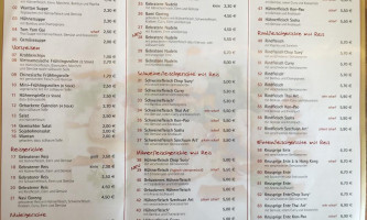 Asia Wok Sen Neueröffnung menu