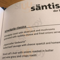 Schwägalp Im Santis Das food