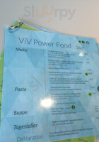 Viv Bistro menu