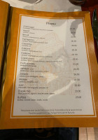 Antica Roma menu