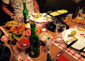 Raclette Stube Kursaal Arosa food