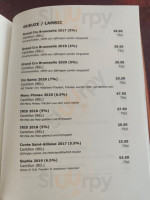 Biercafe Au Trappiste menu