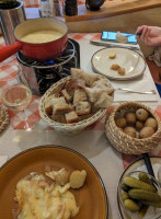 Raclette-stube food