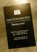 Nachbarsgarten menu
