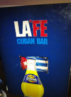 LaFe Cuban Bar food