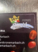 Pizzeria Krone Marbach food