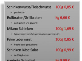 Fleischerei Hommelsheim menu