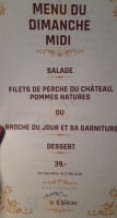 Le Chateau De Villeneuve food