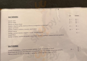 Auberge Communale De Satigny menu