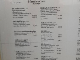 Pfannkuchenhaus Im Bahnhof menu