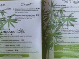 Thai Thai Asia Bistro menu