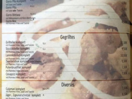 Europagrill menu