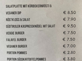 Gasthof Post menu