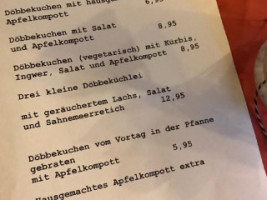 Winzerwirtschaft Barz menu