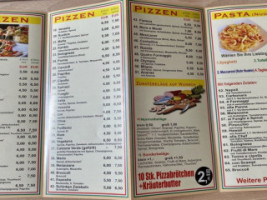 Pizzeria Piccolo menu