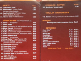 City Imbiss menu