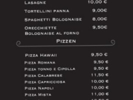 Ristorante Rossini menu